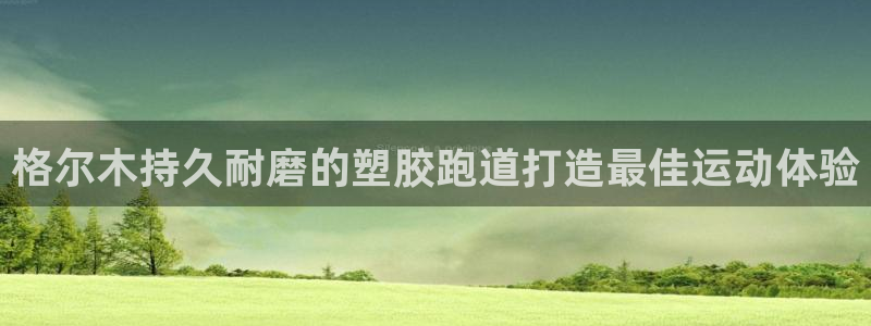 尊龙凯时 人生就是搏：格尔木持久耐磨的塑胶跑道打造最佳运动体验