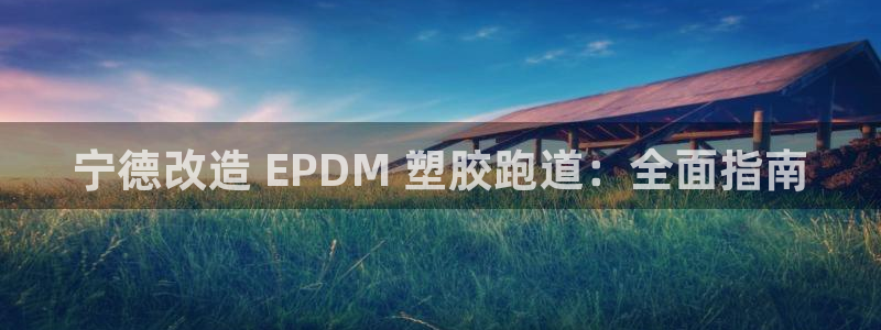 z6尊龙凯时旗舰厅首页：宁德改造 EPDM 塑胶跑道：全面指南